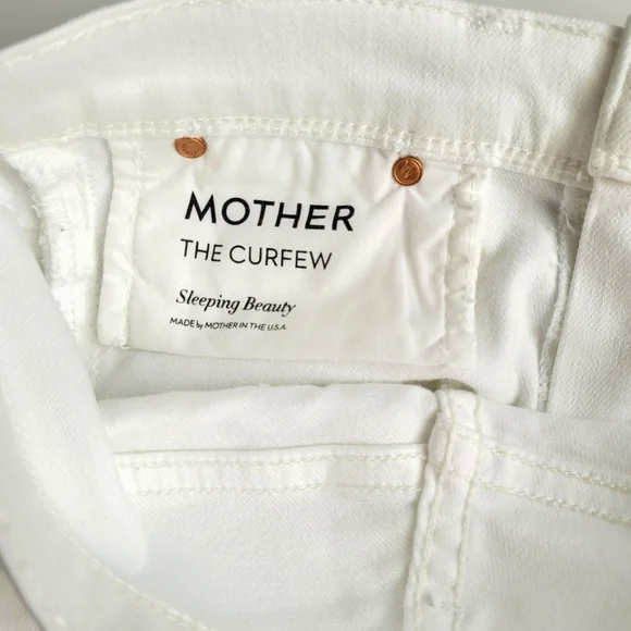 MOTHER Denim The Curfew Low Rise Flare Leg In Sleeping Beauty Size 26 - Picture 7 of 14